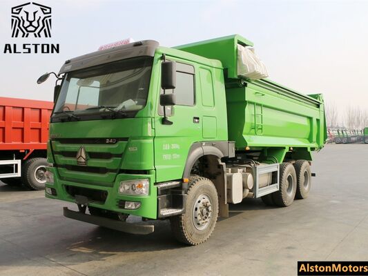 Nouveau camion-benne écologique Sinotruk Howo 6x4 340HP à vendre au Kenya | Prix du camion-benne à bâche électrique