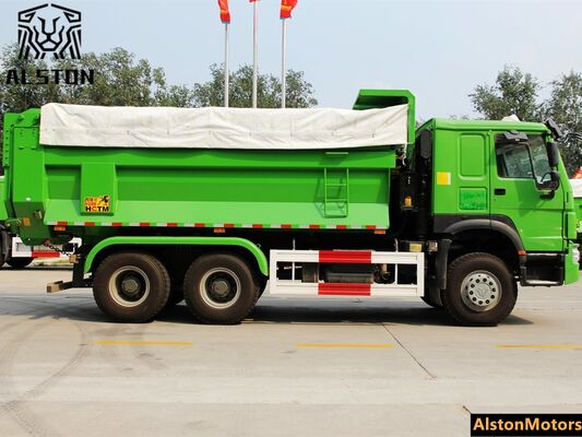 Nouveau camion-benne Sinotruk Howo 6x4 340CV de type U à vendre en Éthiopie | Prix de la benne basculante de 5,6M