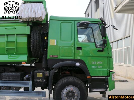 Nouveau camion-benne écologique Sinotruk Howo 6x4 340HP à vendre au Kenya | Prix du camion-benne à bâche électrique