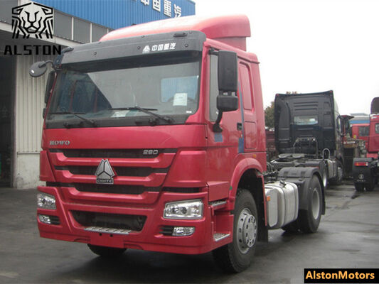 Nouveau Sinotruk HOWO 290HP 4×2 tête de tracteur à cabine plate à vendre au Nigeria