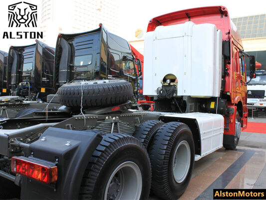 Nouvelle tête de tracteur Sinotruk HOWO 340HP 6×4 GNC à vendre au Nigeria – Économie de carburant, approvisionnement direct d'usine