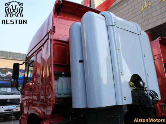 Nouvelle tête de tracteur Sinotruk HOWO 340HP 6×4 GNC à vendre au Nigeria – Économie de carburant, approvisionnement direct d'usine