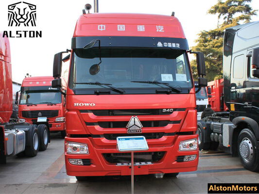 Nouvelle tête de tracteur Sinotruk HOWO 340HP 6×4 GNC à vendre au Nigeria – Économie de carburant, approvisionnement direct d'usine