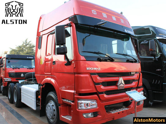 Nouvelle tête de tracteur Sinotruk HOWO 340HP 6×4 GNC à vendre au Nigeria – Économie de carburant, approvisionnement direct d'usine